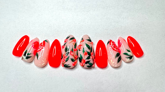 Grapefruit berry spritz