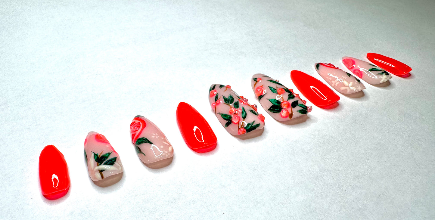 Grapefruit berry spritz